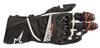 Мотоциклетные перчатки GP PLUS R Plus V2 Gloves [Alpinestars] Черный/Белый (Размер M) (ГП Р) (355 6520)