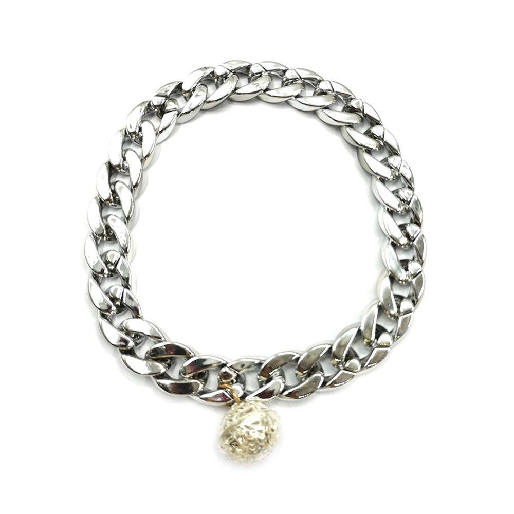 Party Dog Supplies Cat AccessoriesL Pet Necklace Dogs Collar Bulldog Pitbull Collar Cuban Chain