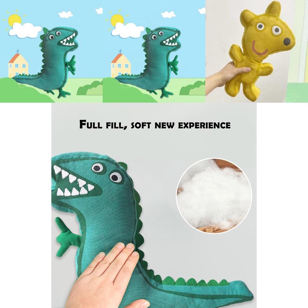 Плюшевая игрушка Пеппа Свинка Джордж Динозавр Мягкая Подарок на день рождения для детей