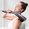 Handheld Back Massager Portable Electric Massage Stick Deep Tissue Massage for Back Neck Shoulders Full Body 12 Modes 6 Heads
