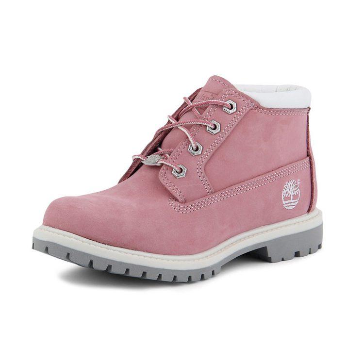 Timberland Водонепроницаемые ботинки-чукка Nellie, широкая посадка, 'Розовый нубук', Женские 23308