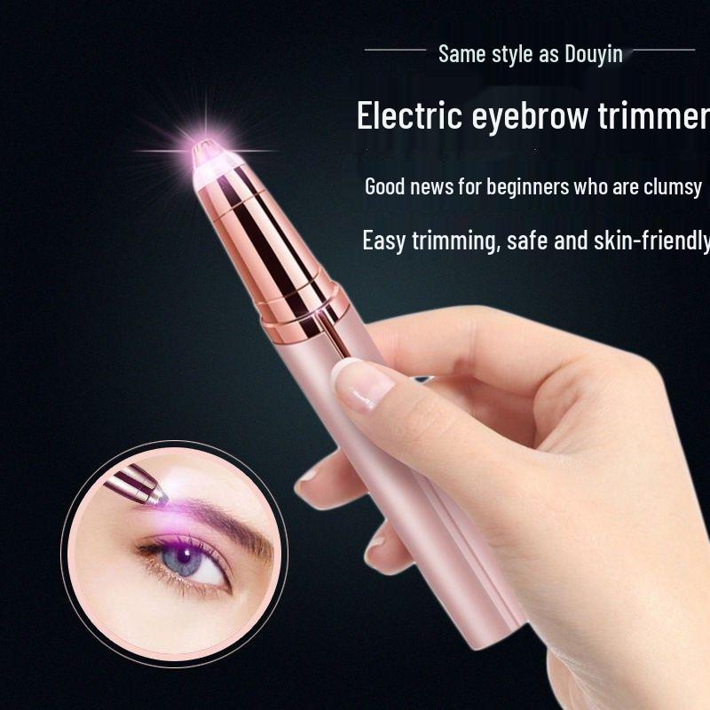 Wireless Electric Eyebrow Shaper: Automatic Pencil Trimmer & Hair Removal Shaver for Women