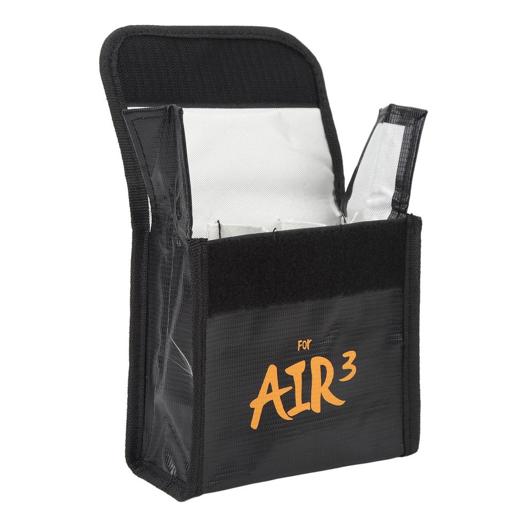 Аккумуляторная безопасная сумка с антирадиационной огнестойкой застежкой-липучкой для литиевых батарей, взрывобезопасная