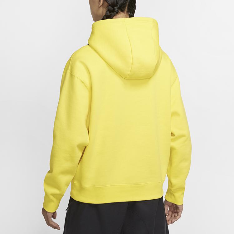 Nike Флисовый теплый пуловер серии ACG, мужские топы, оптически-желтый BQ7199-731