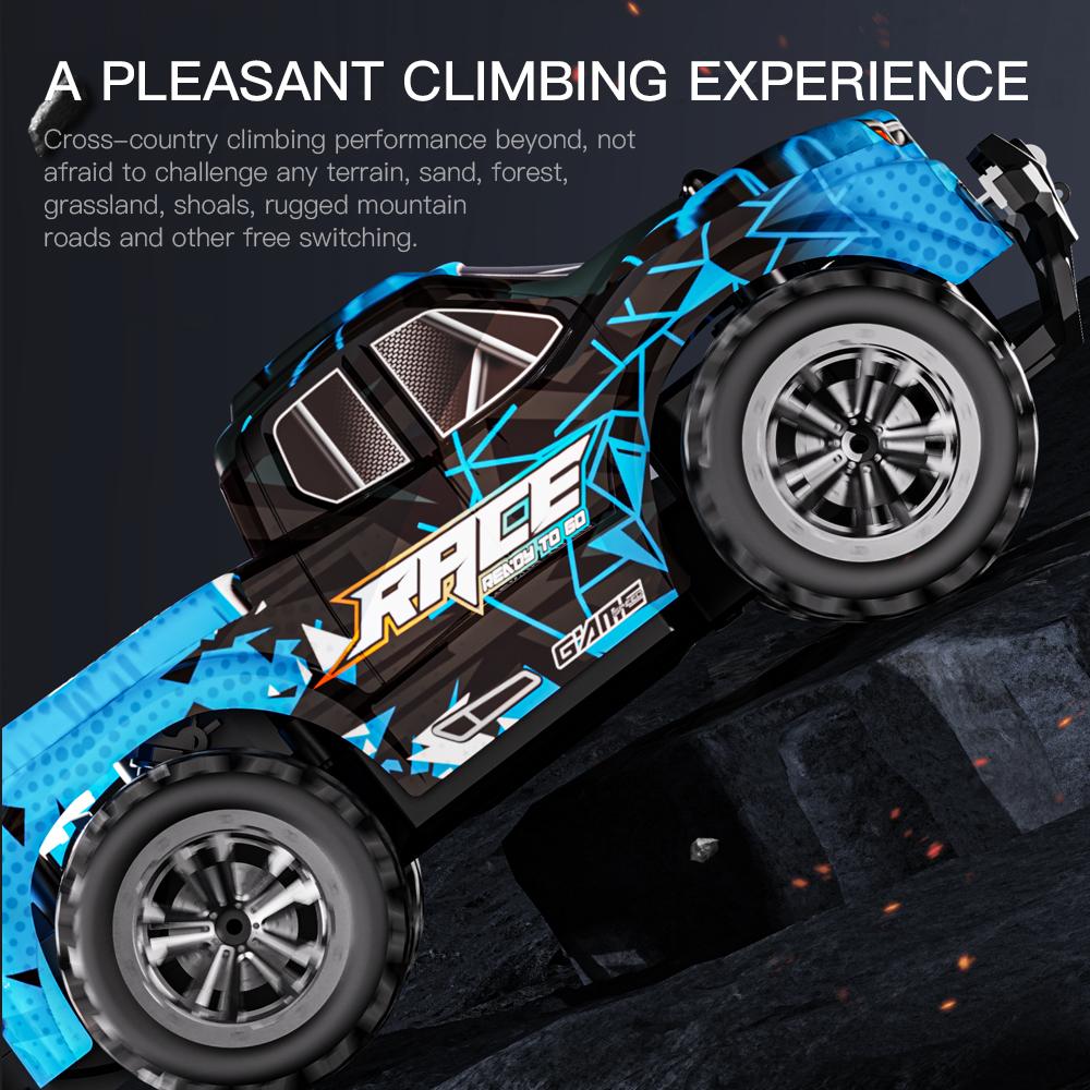 ЗВН 1:16/1:20 2.4G Модель RC Машины Со Светодиодной Подсветкой 2WD Внедорожник Дистанционного Управления Альпинистское Транспортное Средство Уличные Машины Игрушки Подарки для Детей