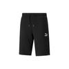 Solid Color Casual Drawstring Shorts Men Bottoms Black 535332-01