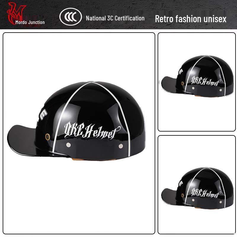 Ретро Шлем для езды на электромобиле - Унисекс, Легкий, Всесезонный