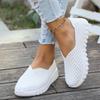Fashion Leisure Woven Flat Shoes 2024 Summer New Daily Soft Sole Hollowed Out Breathable and Comfortable Sports Shoes for Women Zapatos