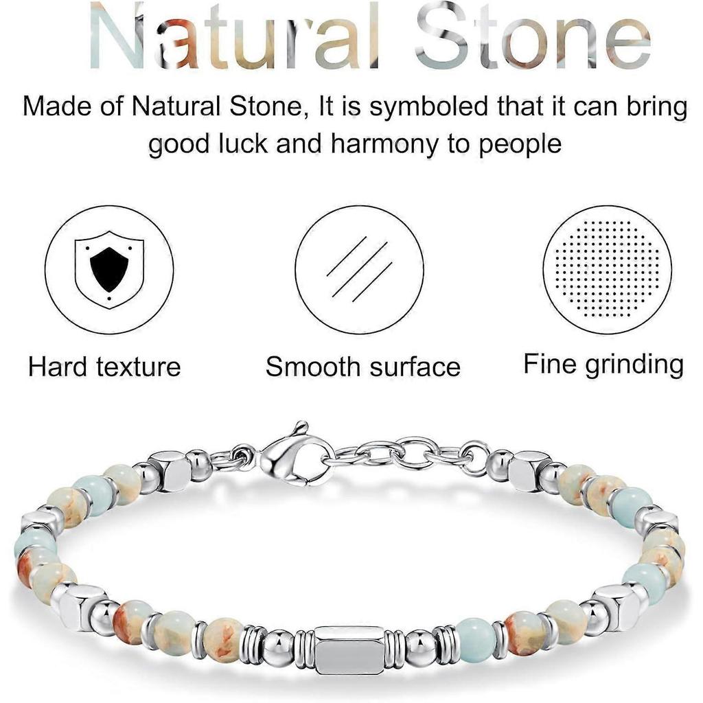 Beaded Bracelets for Women - Silver and Gold Boho Bracelets, Trendy Jewelry Gifts for Love