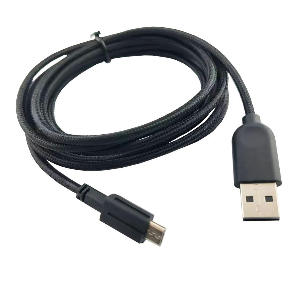 Нейлоновый плетеный USB-кабель для зарядки для игровой мыши Alienware 610M 310M, шнур для быстрой зарядки и синхронизации данных, прочный плетеный провод