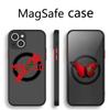 Чехол для телефона с флагом Марокко, прозрачный магнитный магнит Magsafe для iPhone 13 12 11 Pro Max Mini, чехол для беспроводной зарядки