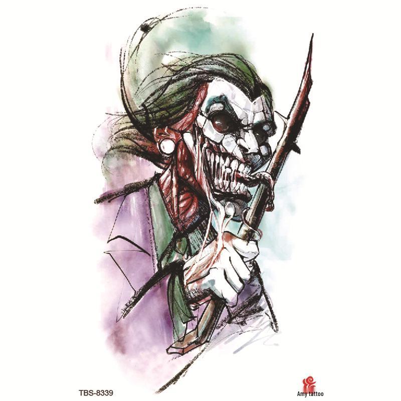 Набор маленьких водостойких тату-наклеек с тотемами и символами для предплечья