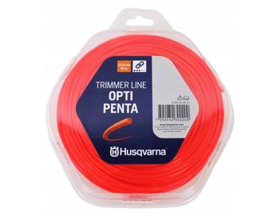 Husqvarna Opti Penta 2.4mm X 90m Trimmer Cutting Line