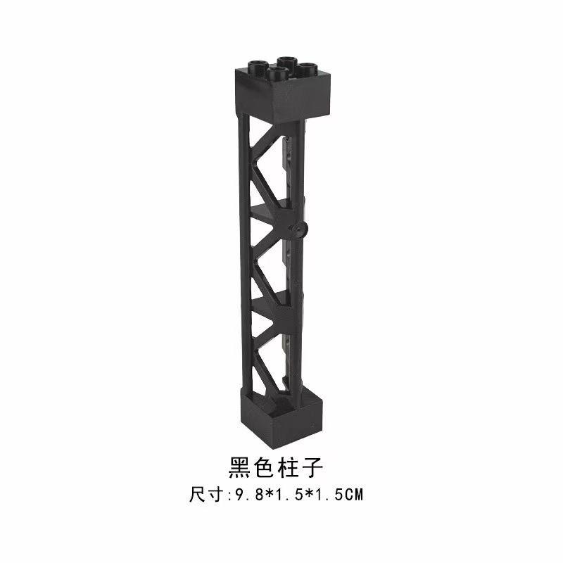 City Building Block MOC Parts Fence Railing Stair Barrier Ladder Guard Castle Garden Farm Military Bricks Compatible With LEGO