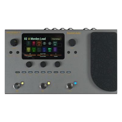 Более 200 эффектов Моделирование усилителей Петля эффектов MIDI Stereo OTG USB Аудиоинтерфейс Matribox II Встроенный мультиэффектор