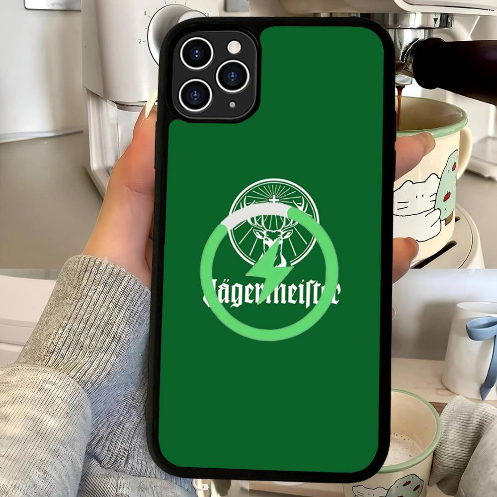 Чехол для телефона с магнитной беспроводной зарядкой и логотипом J-Jagermeister для IPhone 17 16 15 14 13 12 11 Pro Max Plus Mag