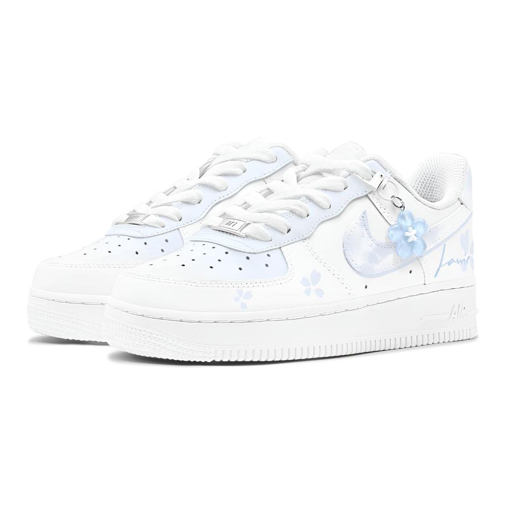Nike Кроссовки Air Force 1 для скейтбординга Женские Низкие Белые DH2920-111(TeamS3-S-BOX)