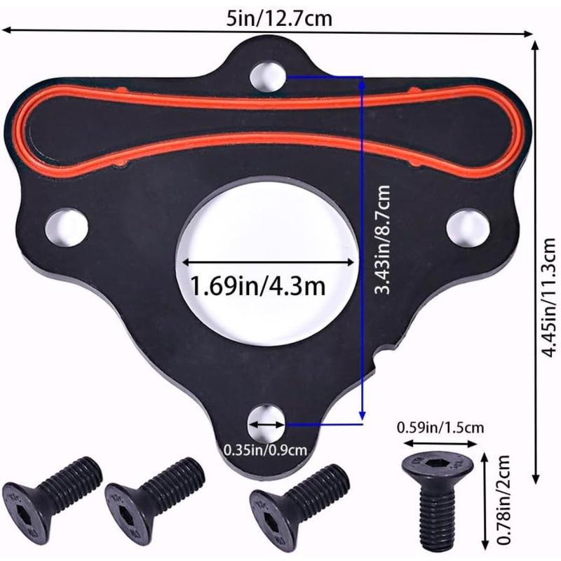 Timing Cover Gasket Set TCS45993 LS Camshaft Thrust Retainer Plate Seal Kit 12633904 for GM LS1 LS6 LQ4 LS2 LS3 4.8/5.3/6.0/6.2L