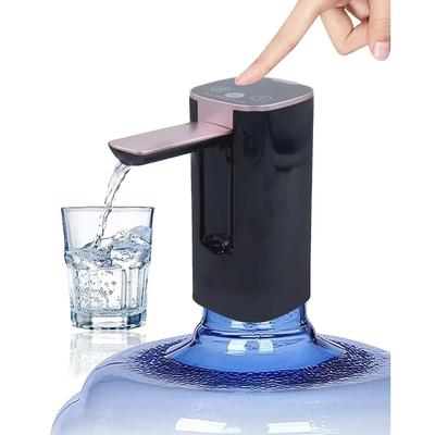 Автоматический электрический водяной насос, сенсорный экран с разблокировкой по отпечатку пальца, умный диспенсер для питьевой воды из галлоновой бутыли, регулируемый складной диспенсер для воды