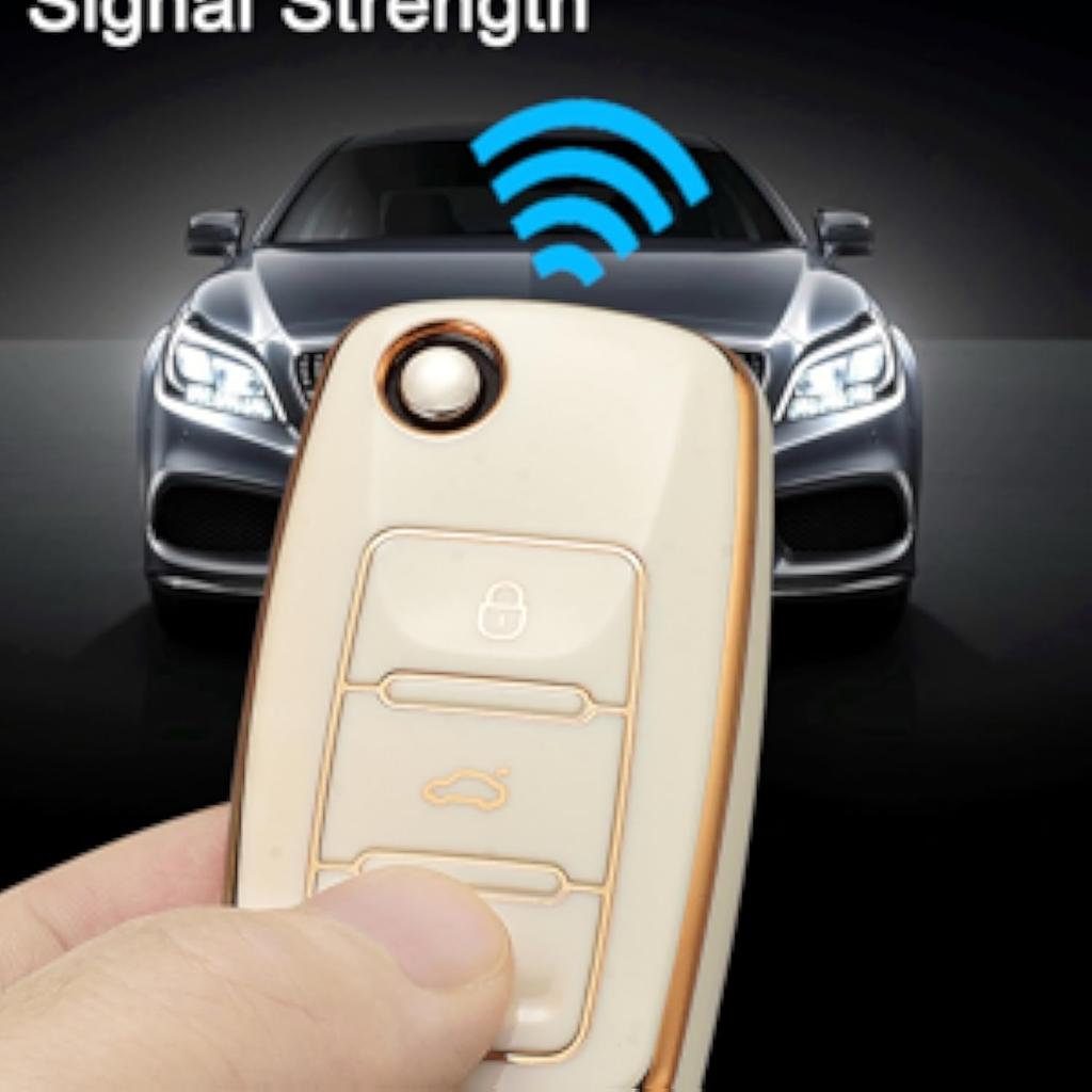 Чехол для брелока Volkswagen, высококачественный мягкий TPU защитный чехол для брелока на 360 градусов Volkswagen Jetta Golf Polo MK6 Passat Tiguan брелок