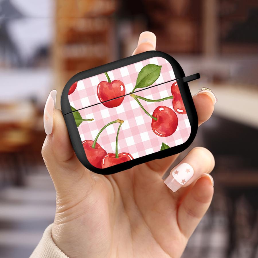 Cartoon Cherry Earphone Cases Cover Case For Airpods Pro2 Pro 4 2 1 3 Pro3