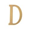 Letter "D" Mdf - Height : 220 Mm