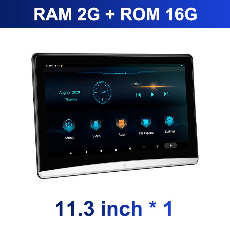 Автомобильный подголовник с телевизором, сенсорный экран 13,3 дюйма, Android 10.0, 4K, 1080P, WIFI, Bluetooth, USB, HDMI, Airplay, планшет, видеоплеер для фильмов