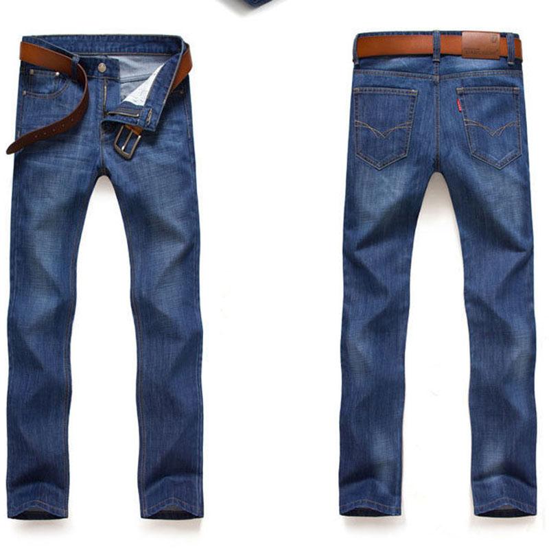 Jeans Men Stretch Denim Slim Jean Man Business Mens Jeans Brand Soft Trousers Male Pant