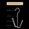 Shoe Steel 1pc Stainless Durable Rack Hanger Spacesaving Metal Storage Hook For Coats Hats Slippers Hanging Shoe Organizers