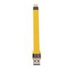 Короткий кабель USB A — USB C Портативный Маленький Гибкий кабель FPC PD 100 Вт 5 А 10 Гбит/с Быстрая зарядка Короткий кабель USB C
