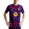 Dri-Fit Футбольный клуб «Барселона» Быстросохнущая футболка с круглым вырезом и коротким рукавом Мужская футболка II1667-621