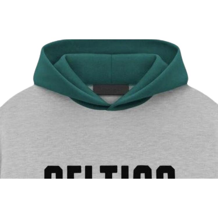 Fear of God Essentials Худи NBA Celtics Светло-серый Мужские Топы Серый 192AL246303F