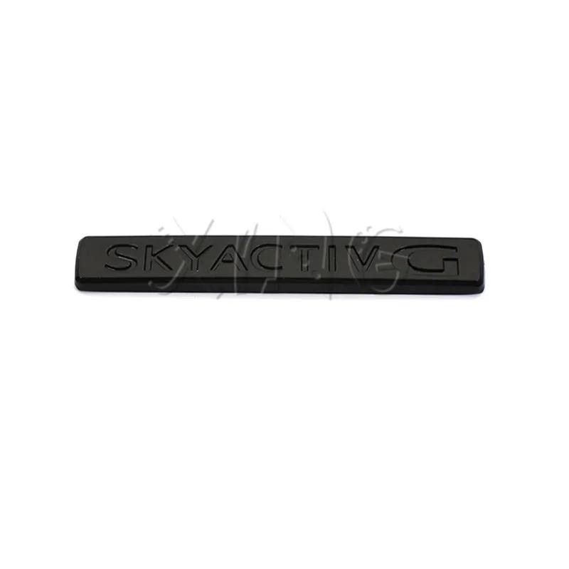 3D Metal SKYACTIV G Emblem Badge Car Sticker for Mazda 3 6 CX-30 CX-5 CX-8 CX-9 Rear Trunk Fender Side Decal Accessories nh1