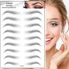 DIY Semi-Permanent Cosmetic Waterproof False Eyebrows Eyebrow Sticker Eyebrow Tattoo Makeup Tools