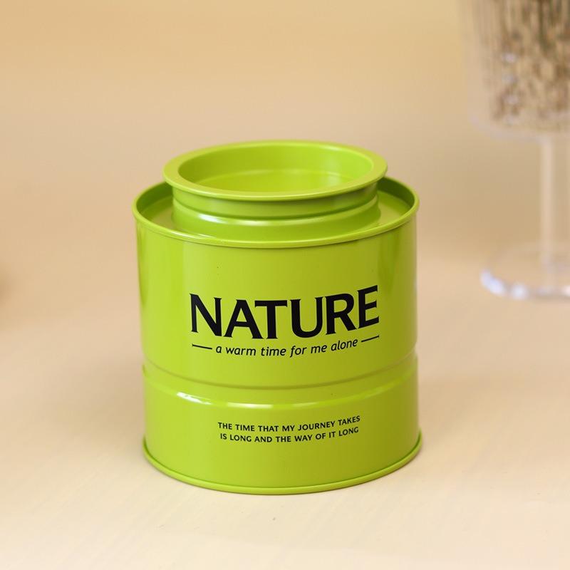 Штабелированные банки Dongguan Miku, цилиндрические банки для чая, герметичные банки, подарочная упаковка, твердая жесть, три или две банки