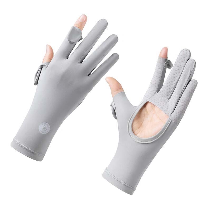 Lilang Ice-Feel Fingerless Sun Protection Cycling Gloves