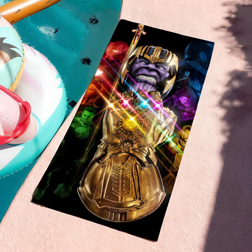 Classic Movie T-Thanos MA Towel Soft Pool Gift For Travel Gym Shower Camping Quick Dry Sports Large Beach Towels