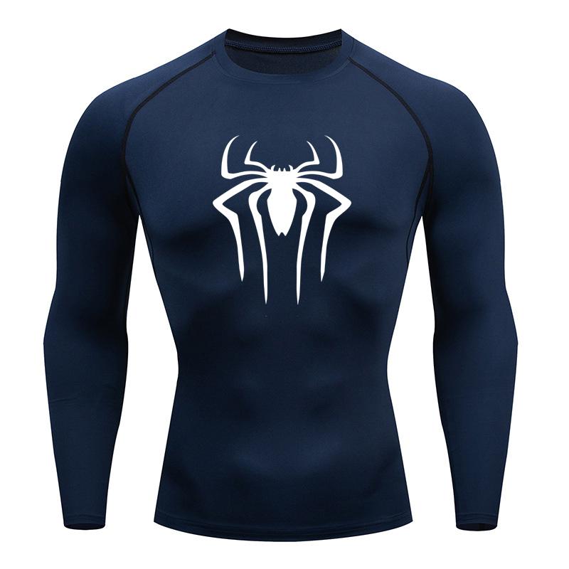 New Compression Shirt Men Fitness Gym Super Hero Sport Running T-Shirt Rashgard Tops Tee Quick Dry Short Sleeve T-Shirt for Men