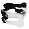 Sports Nose Guard Prevent Injuries Adjust Strap Breathable Face Shield for Basketball Baseball