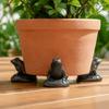 3PCS Weatherproof Resin Pot Feet Non-Slip Base Plant Stand Supports  Outdoor Garden