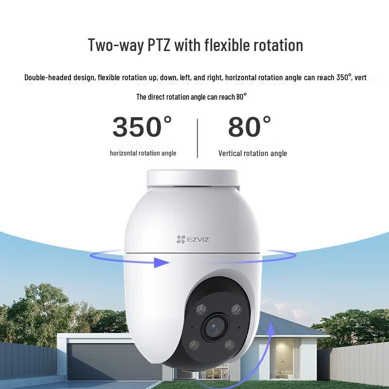 Ezviz C8C 6MP 4G Outdoor PTZ Security Camera (CN version)