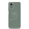 Цветочный чехол для телефона Xiaomi Redmi Note 13 12 5G 9S 9 8 10 11 Pro Plus 4G 9T 13C 12C10C 9C 9A 7 Pro Прозрачная крышка