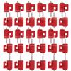 30Pcs Chicken Nipple Waterer Poultry Water Nipple Drinker Outdoor Accessories Red Head Fine Nail
