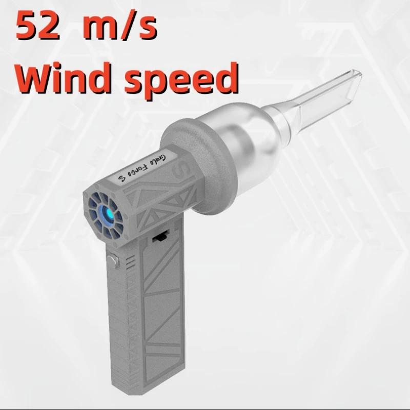 Многоцелевой мини-турбовентилятор 110 000 об/мин, мощный портативный воздуходув, высокопроизводительный бесщеточный двигатель, высокоскоростной канальный вентилятор