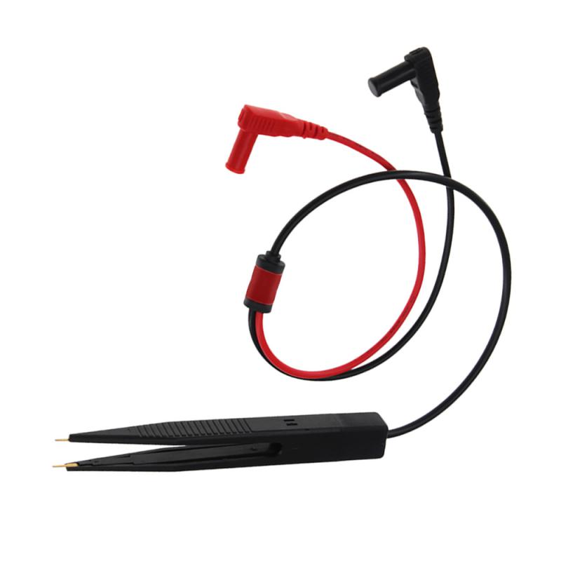 69 см щуп мультиметра цифровой мультиметр SMD испытательный зажим измерительный щуп пинцет для резистора мультиметр тестер