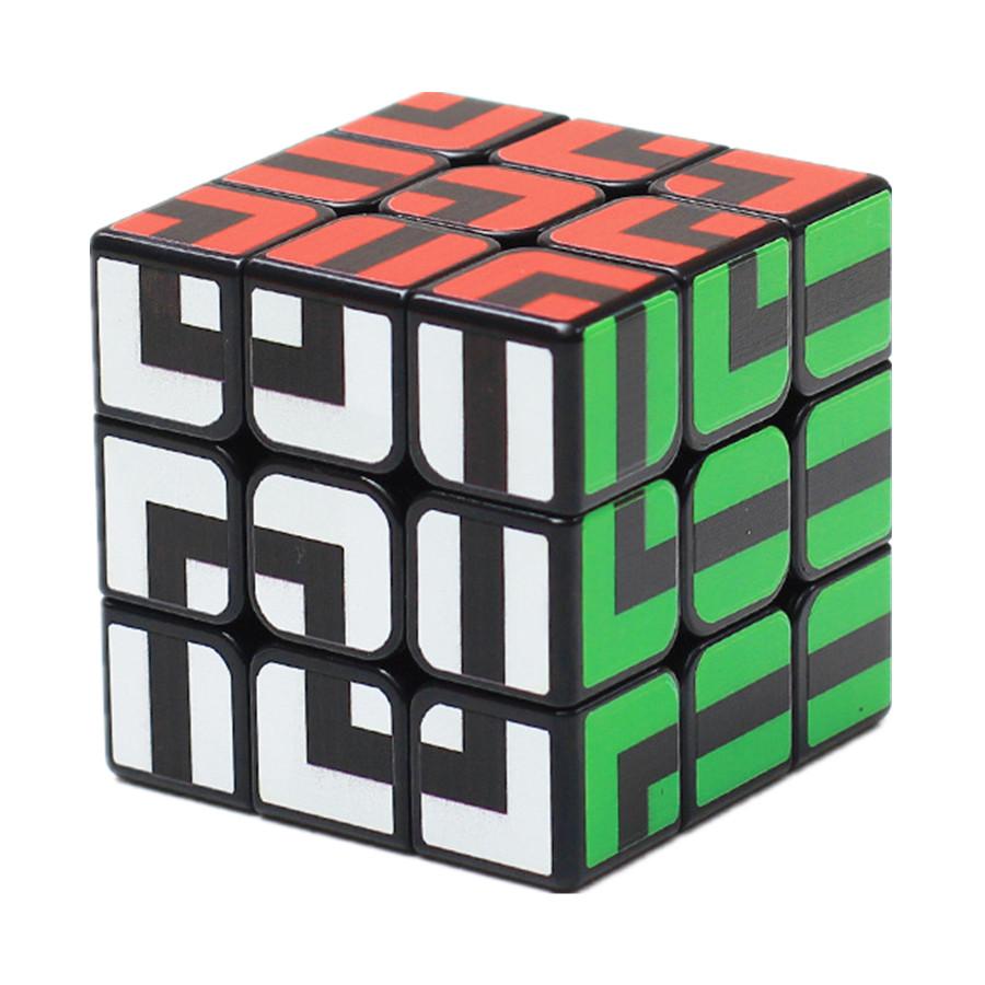 Zcube Fun 3x3 Лабиринт Волшебный Кубик Классическая Головоломка Кубик Рубика Игрушка Скоростной 3x3x3 Cubo Magico Игрушки Подарки на День Рождения Рождество Для Детей