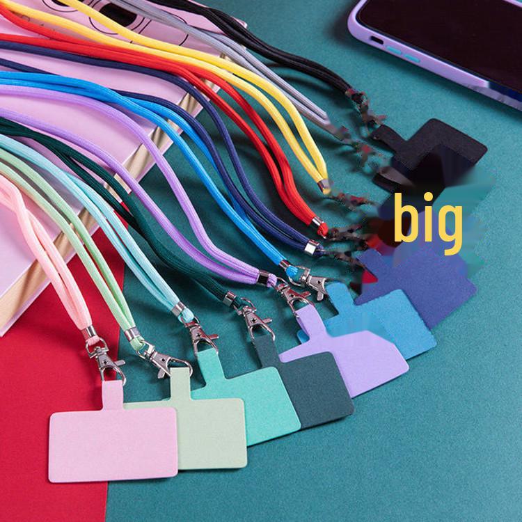 Регулируемый универсальный шнурок для мобильного телефона - съемный шнурок из нейлона своими руками - шейный ремешок с защитой от потери