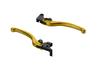 EFFEX Smooth Fit Lever XSR900 XSR700 Gold Left and Right Set Lever EAL010G (16-20), (18-20) (Brake/Clutch Set)