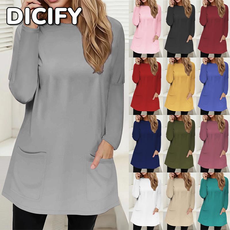 DICIFY Женские модные повседневные блузки и рубашки