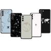 Luxury Popular Planes Map Designs Silicone Bag For Samsung S21 Plus S20 FE 2022 S9 S10e S22 Ultra 5G S10 S8 S7 Coque